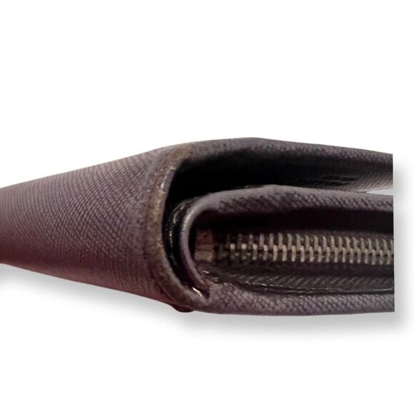 Prada Small Saffiano Compact Wallet Silver - Picture 11 of 16